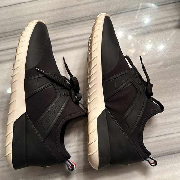 MONCER 100 % authentic Black Nylon Trainers - Picture 5 of 6